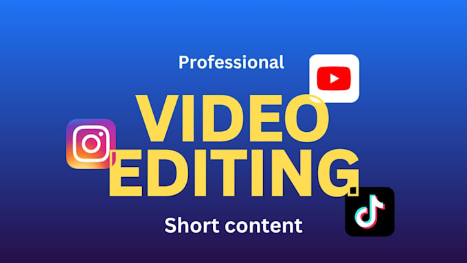 edit your instagram reel, yt short or any short content