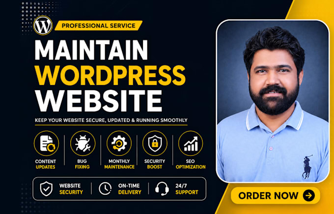 wordpress maintenance, website manager, wordpress website maintenance