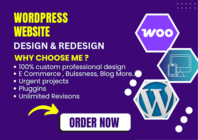 design and develop a full wordpress site that works smoothly on all devices