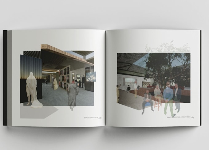 design creative layouts portfolios and books indesign
