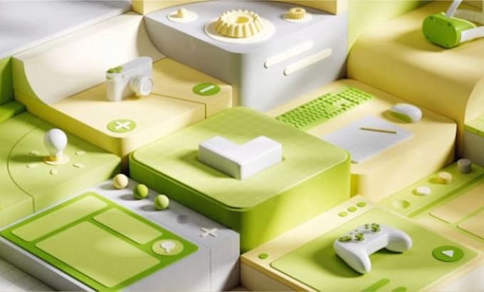 create 3d isometric and technical animation video