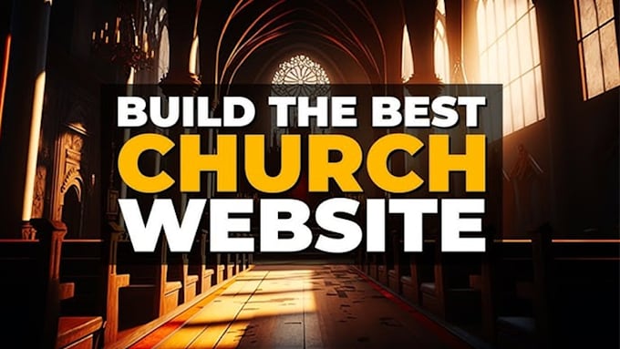 design and redesign your ministry and church website on wordpress, wix, shopify