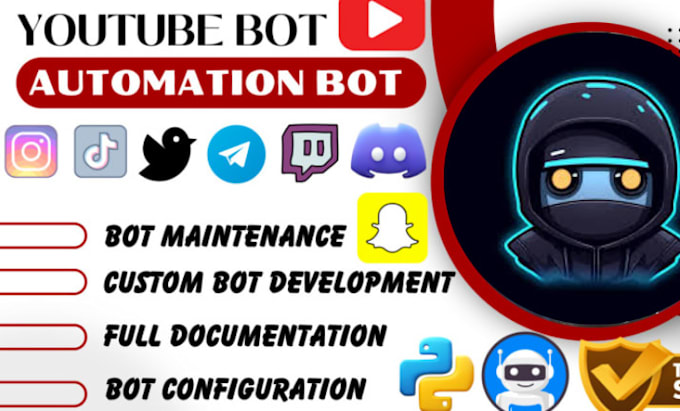 Develop web scrapping, web automation, browser automation and chatbox ...