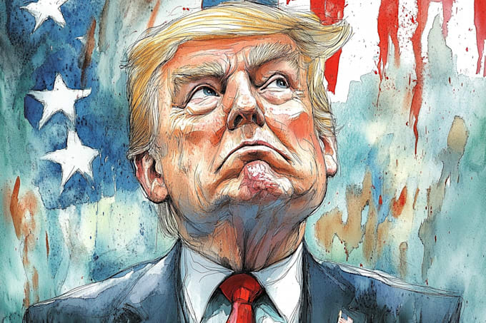 draw political cartoon and comic strip