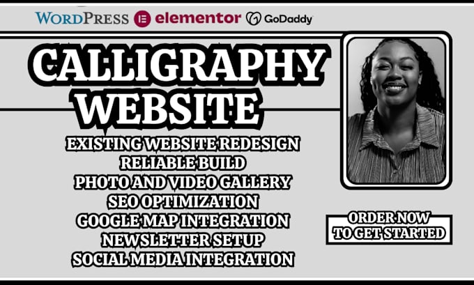 Calligraphy website artist website portfolio website art portfolio ...