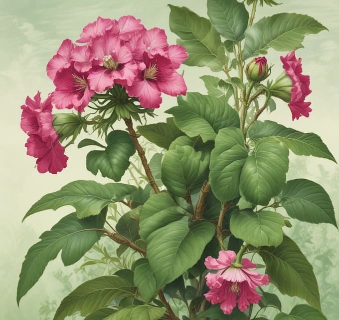 do botanical illustration art for you