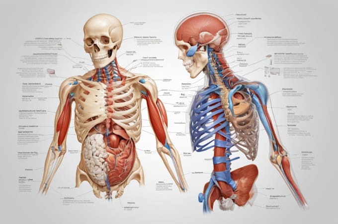 create anatomy, medical, and scientific illustrations