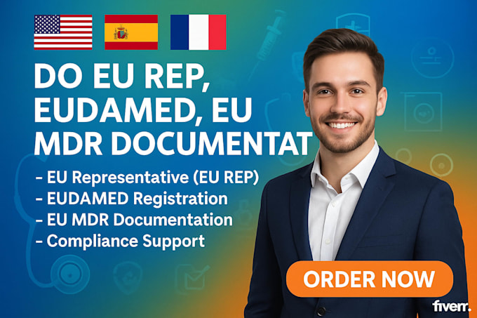 provide eu rep, eudamed eu mdr documentation