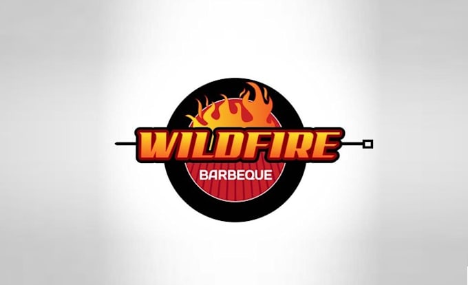 design creative outstanding wild fire logo