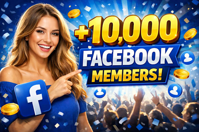 increase your group reach with 5000 real members