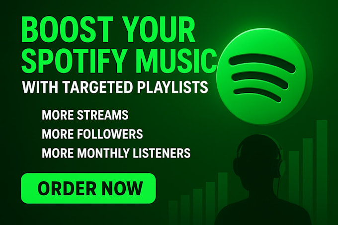 boost your spotify real followers and streams with targeted playlists
