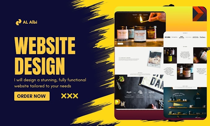 design a responsive wordpress website and ecommerce landing page