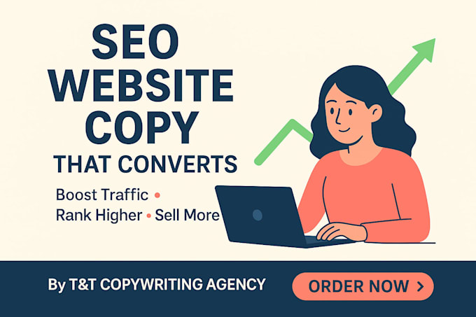 write professional SEO website copy for your business
