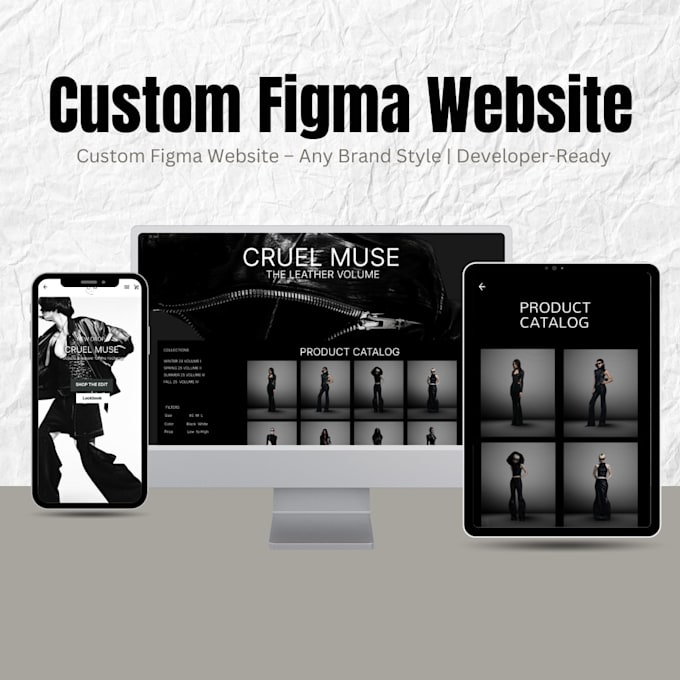 Design a modern, high end website prototype in figma by Honeygraphst ...