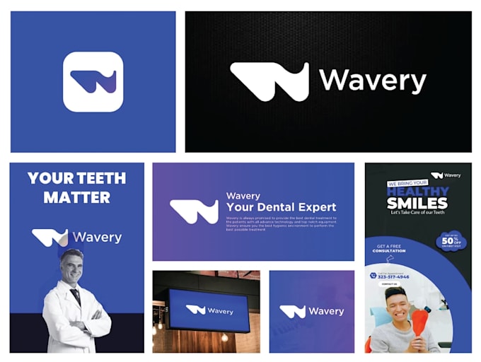 professional logo design with brand guidelines