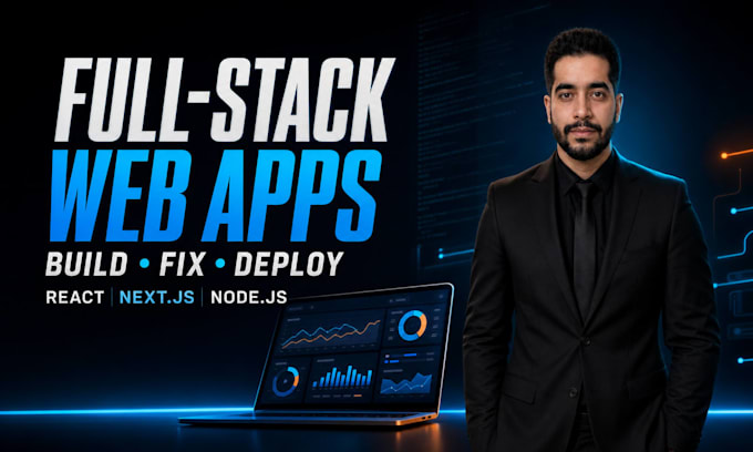build a modern responsive full stack saas web application