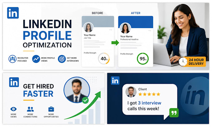 optimize a professional CV and optimize linkedin profile