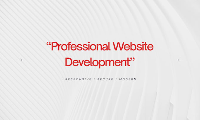 develop a custom PHP website