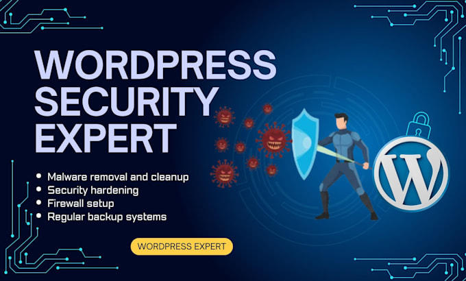 do wordpress malware removal, fix hacked site and provide bulletproof security