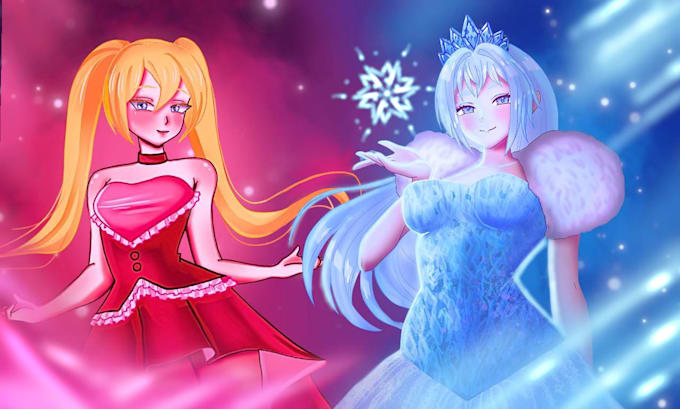 draw your custom anime visual novel character