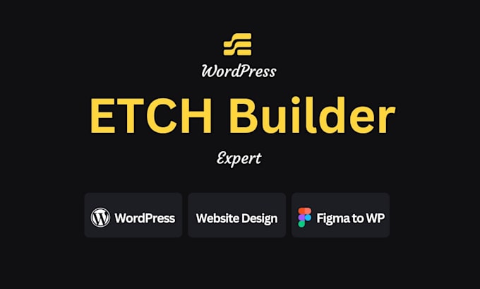 design and develop wordpress websites using etch builder