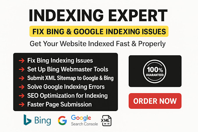 fix bing indexing issues, google indexing issues setup bing webmaster tools