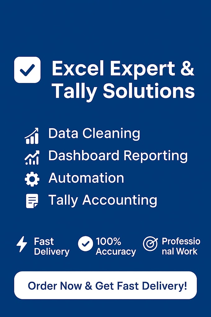 create professional excel dashboards and reports