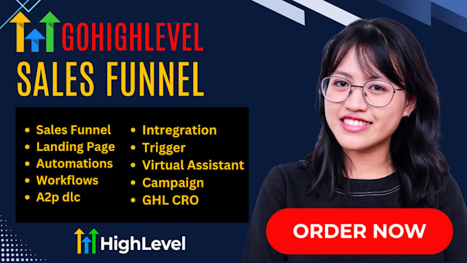 setup gohighlevel funnel ai automation a2p ghl expert clickfunnels  ghl cro