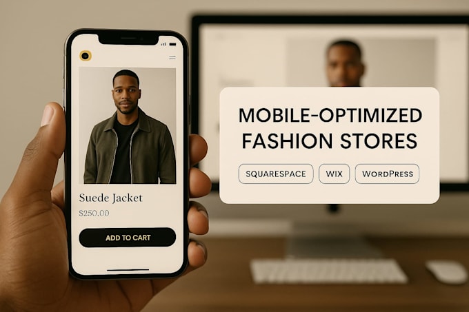 build a mobile optimized squarespace fashion storefront that converts