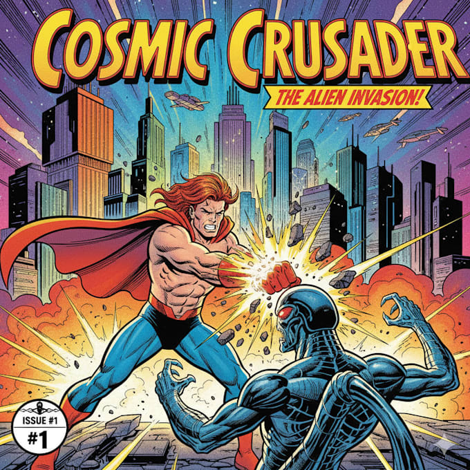 do comic book illustration graphic novel cover art cartoon