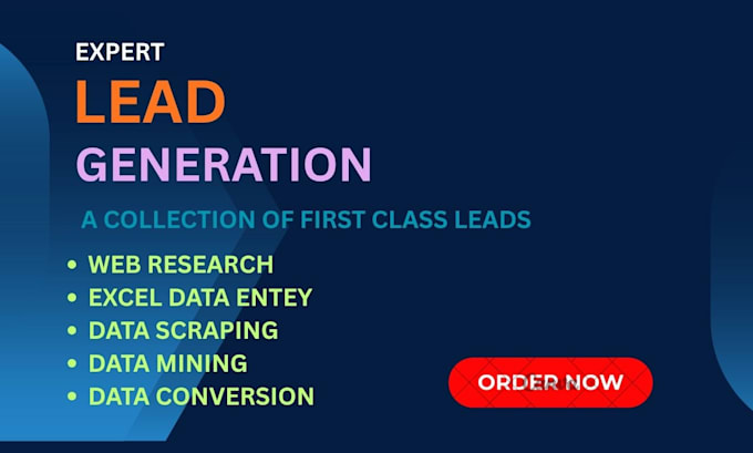 do b2b lead generation web research for any country