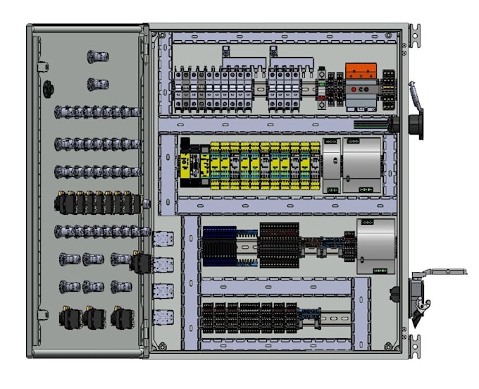 design, package, and route professional electrical cabinets and panels