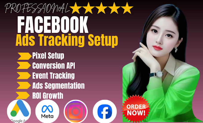 setup facebook ads segmentation, pixels, conversion API and tracking
