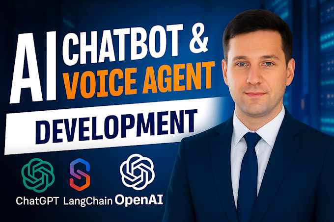 build ai chatbot, voice agent or ai assistant using chatgpt, langchain, openai