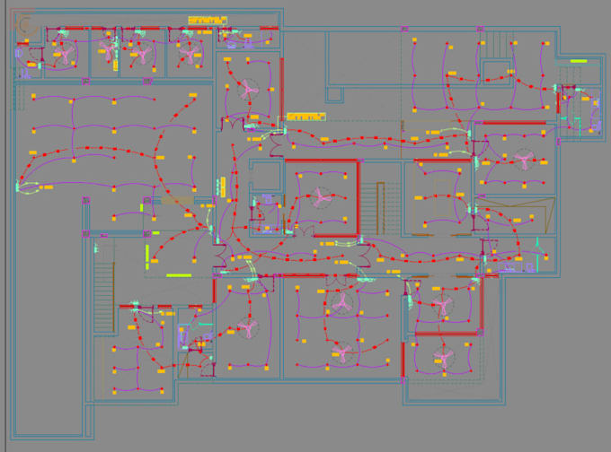 design lighting, power, cctv, fire alarm, and data systems
