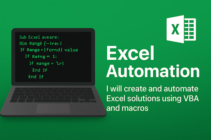 create and automate excel solutions using vba and macros
