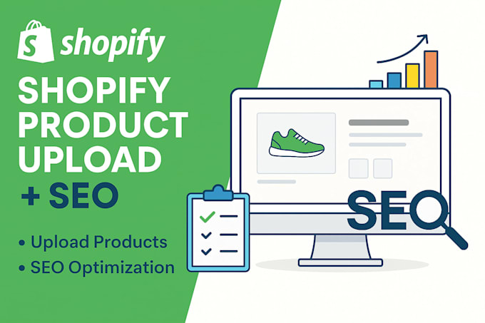 upload and optimize shopify products for SEO