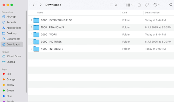 organise your digital files and simplify your workflow