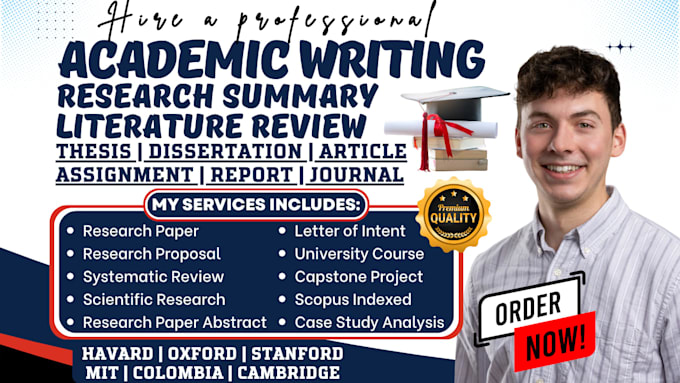 expert academic research writer services, report, thesis, dissertation, journal