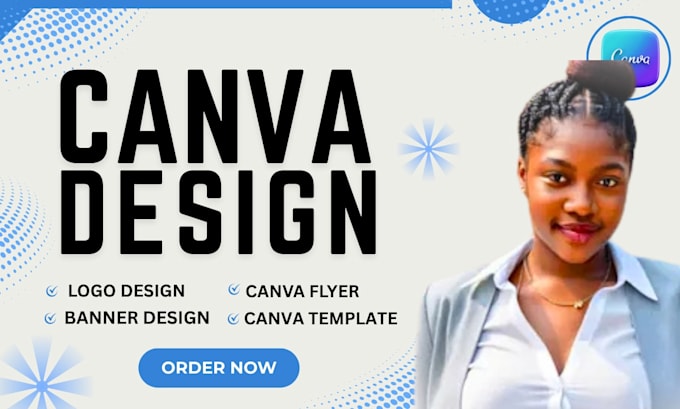 Design canva template,canva flyer,canva logo,social media template ...