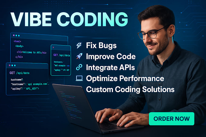 fix bugs, vibe code and integrate apis for your replit app or mvp