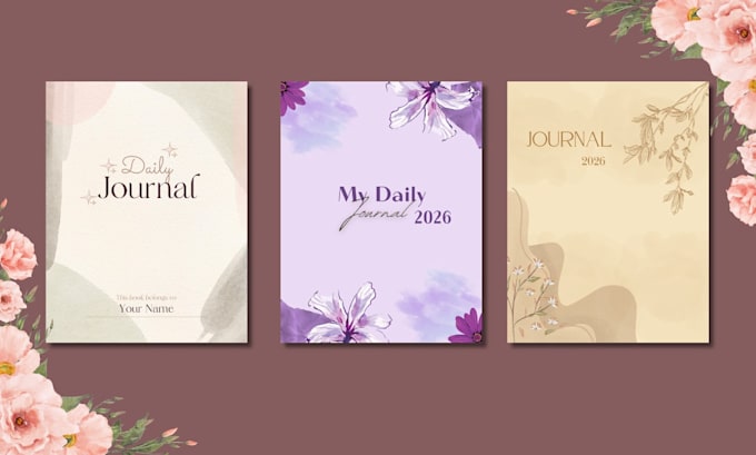 create custom journal and planner covers