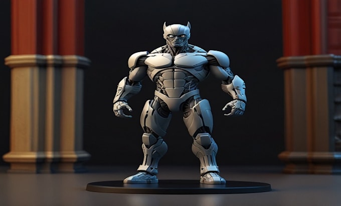 Design 3d model toy action figure character 3d printing 3d toy ...