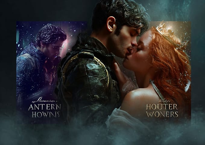 create artistic fantasy book cover design