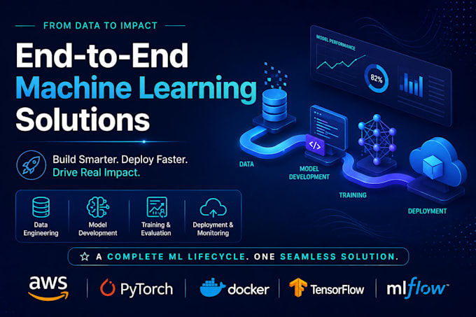 deliver end to end machine learning solutions