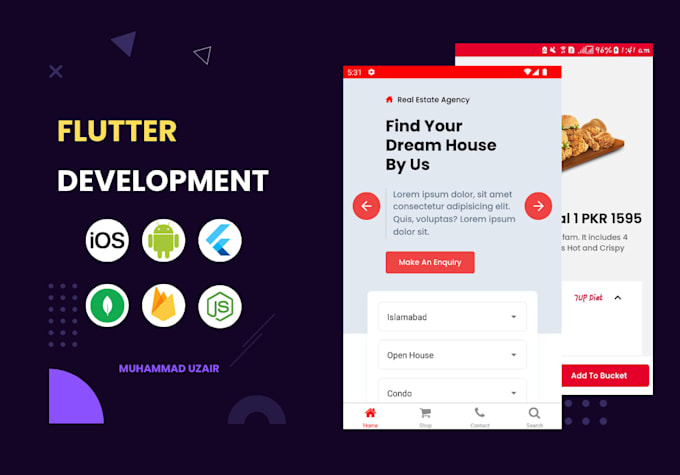 develop cross platform mobile apps using flutter