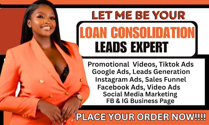 loan consolidation leads personal loan leads exclusive loan leads facebook ads