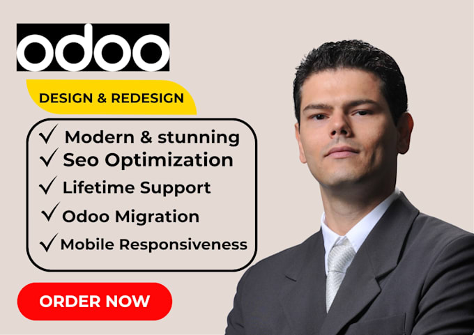 build and customize odoo website, themes, ecommerce and erp integration