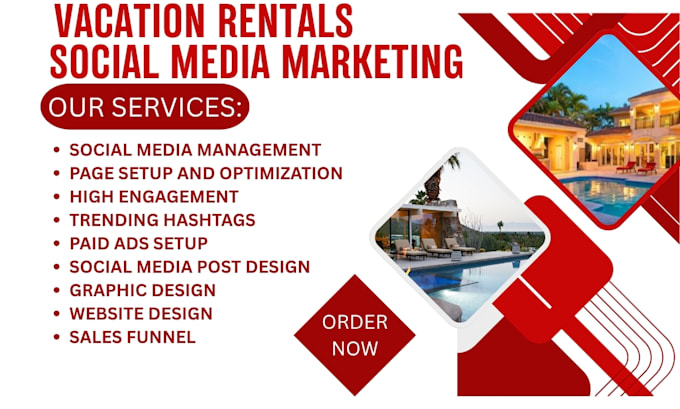 be your dedicated social media manager for vacation rentals