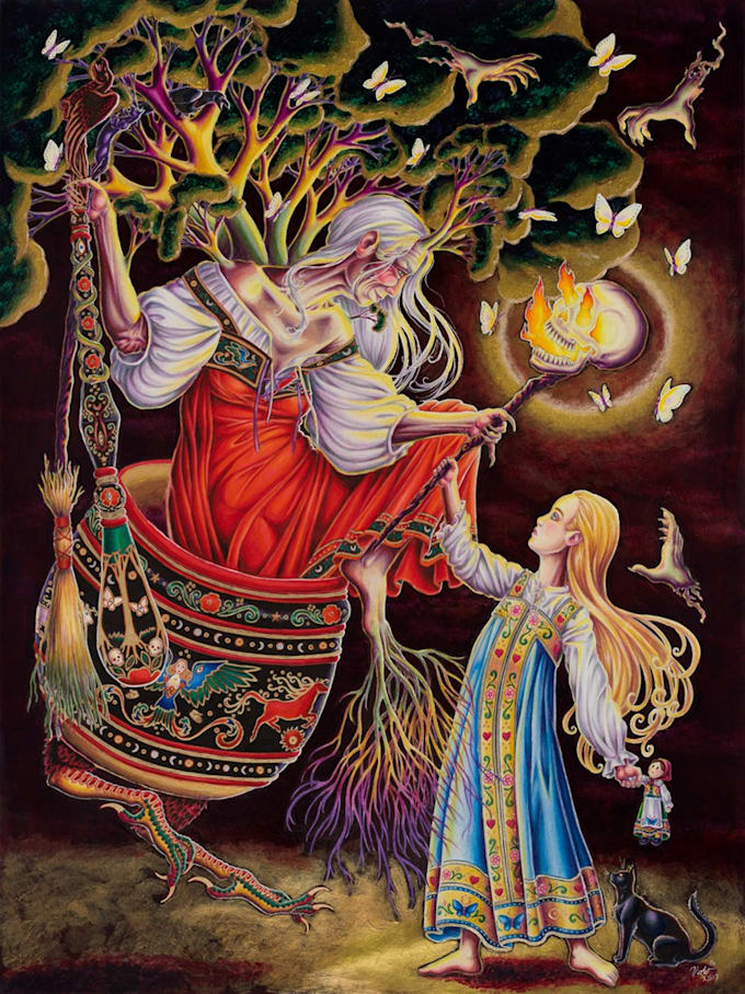 create magical fairy tale illustrations for your middle grade or ya book